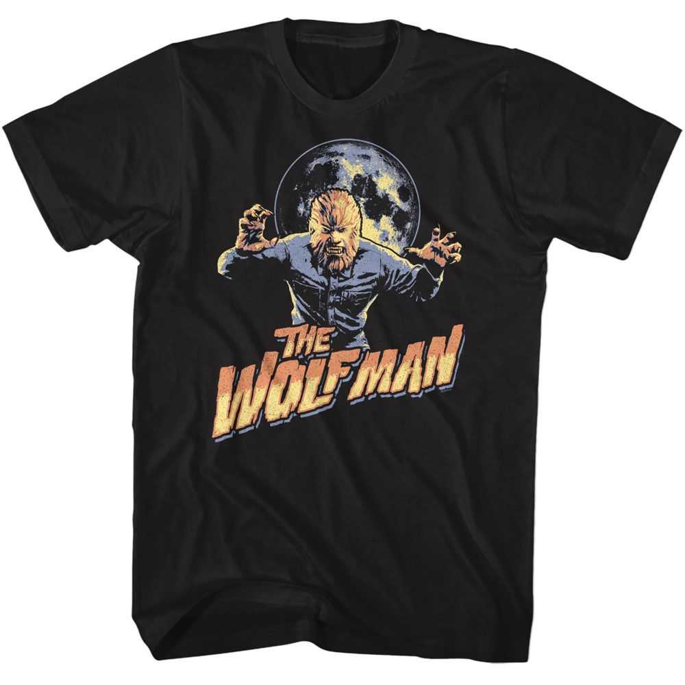 Universal Monsters - UNIVERSAL MONSTERS MULTITONE WOLFMAN Adult Shirt