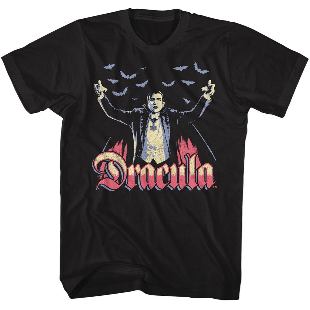 Universal Monsters - UNIVERSAL MONSTERS MULTITONE DRACULA Adult Shirt