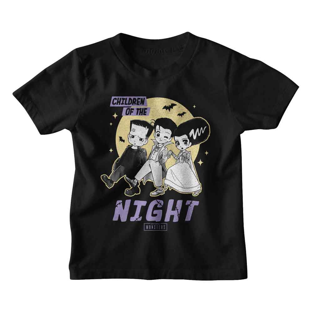 Universal Monsters - UNIVERSAL MONSTERS CHILDREN OF THE NIGHT Youth Shirt