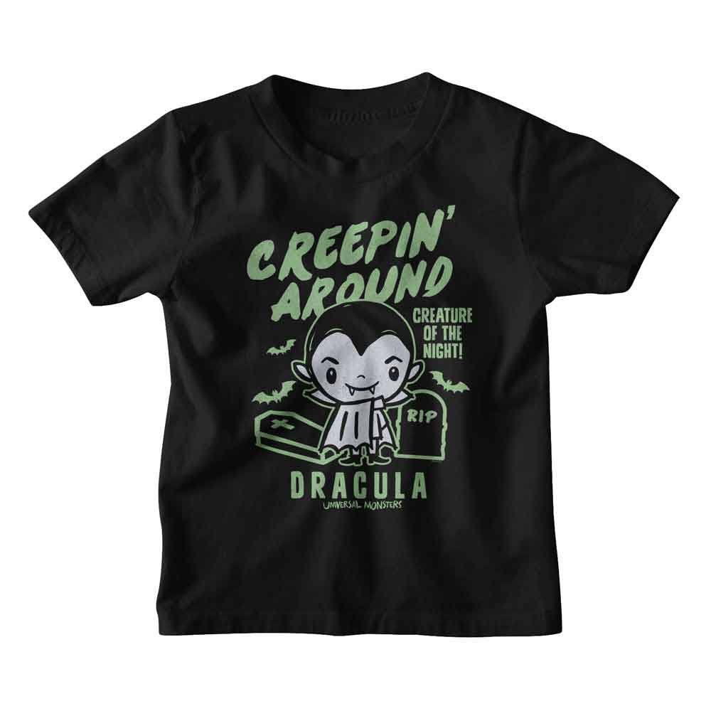 Universal Monsters - UNIVERSAL MONSTERS CREEPIN AROUND Youth Shirt