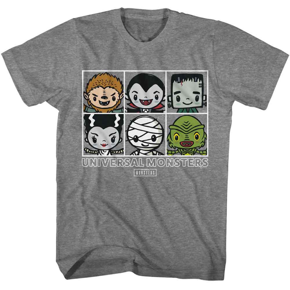 Universal Monsters - UNIVERSAL MONSTERS SQUARES Adult Shirt