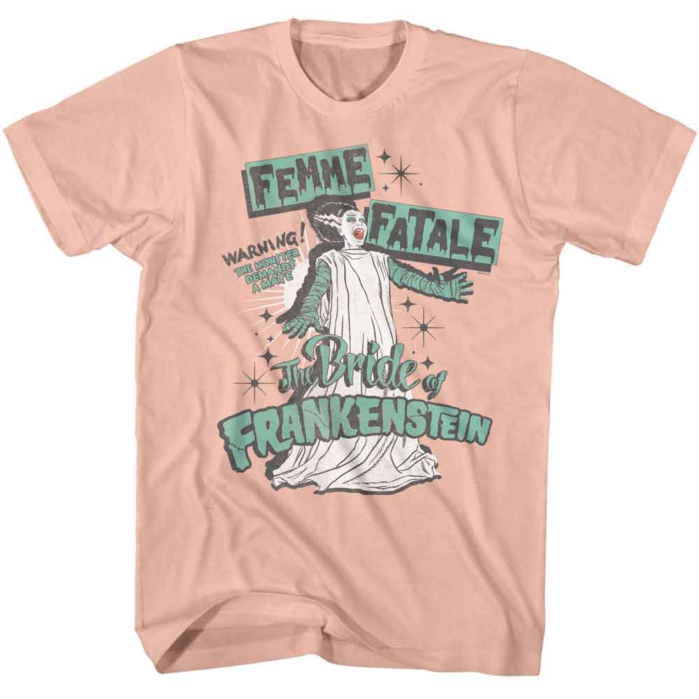 Universal Monsters - UNIVERSAL MONSTERS FEMME FATALE Adult Shirt