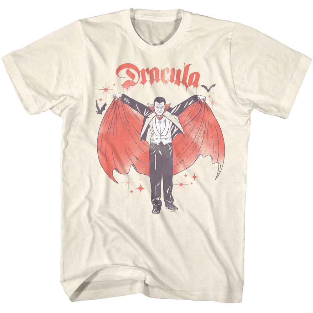 Universal Monsters - UNIVERSAL MONSTERS SPARKLE DRACULA Adult Shirt