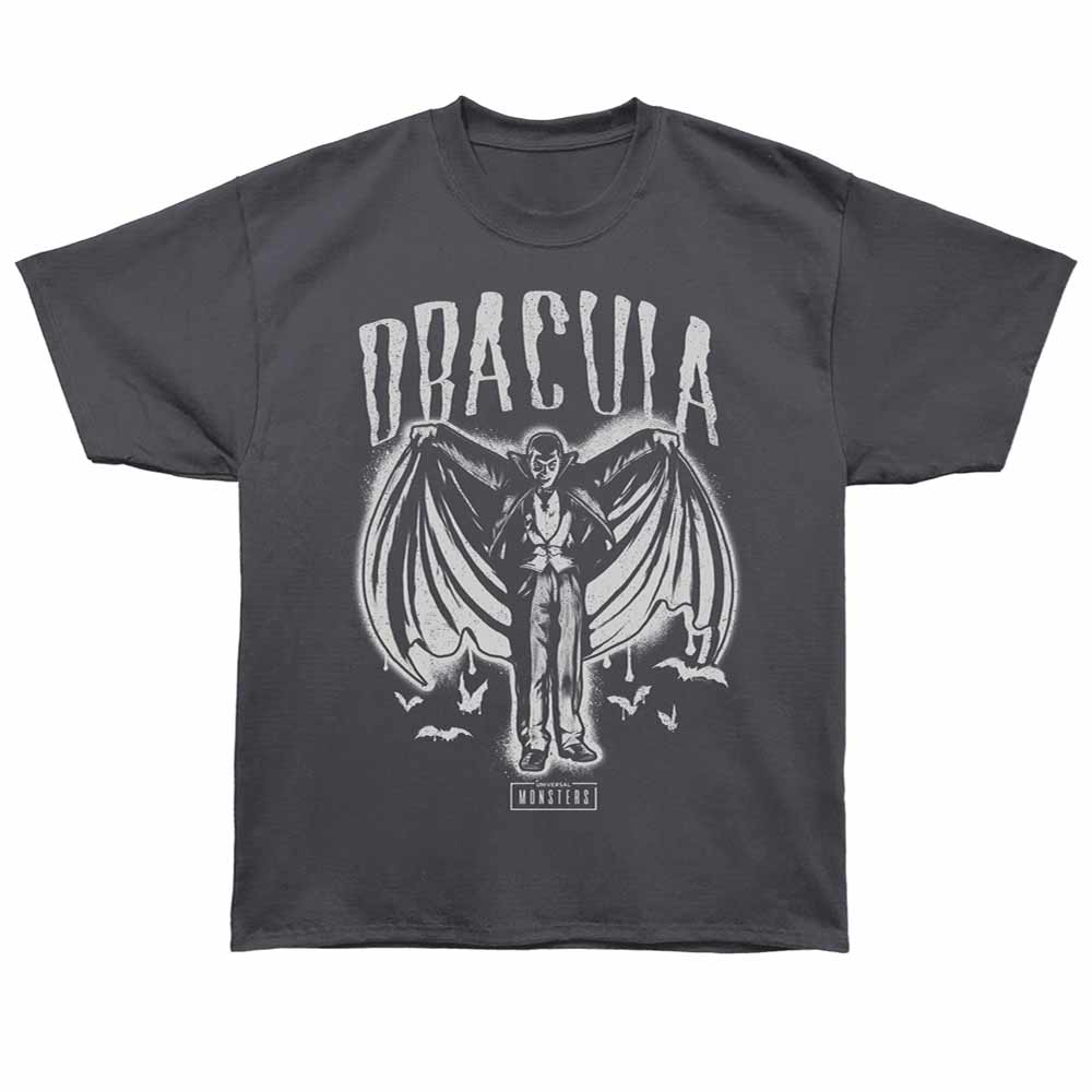 Universal Monsters - UNIVERSAL MONSTERS DRACULA SPRAY PAINT Adult Shirt