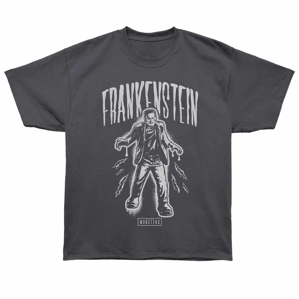 Universal Monsters - UNIVERSAL MONSTERS FRANKENSTEIN SPRAY PAINT Adult Shirt