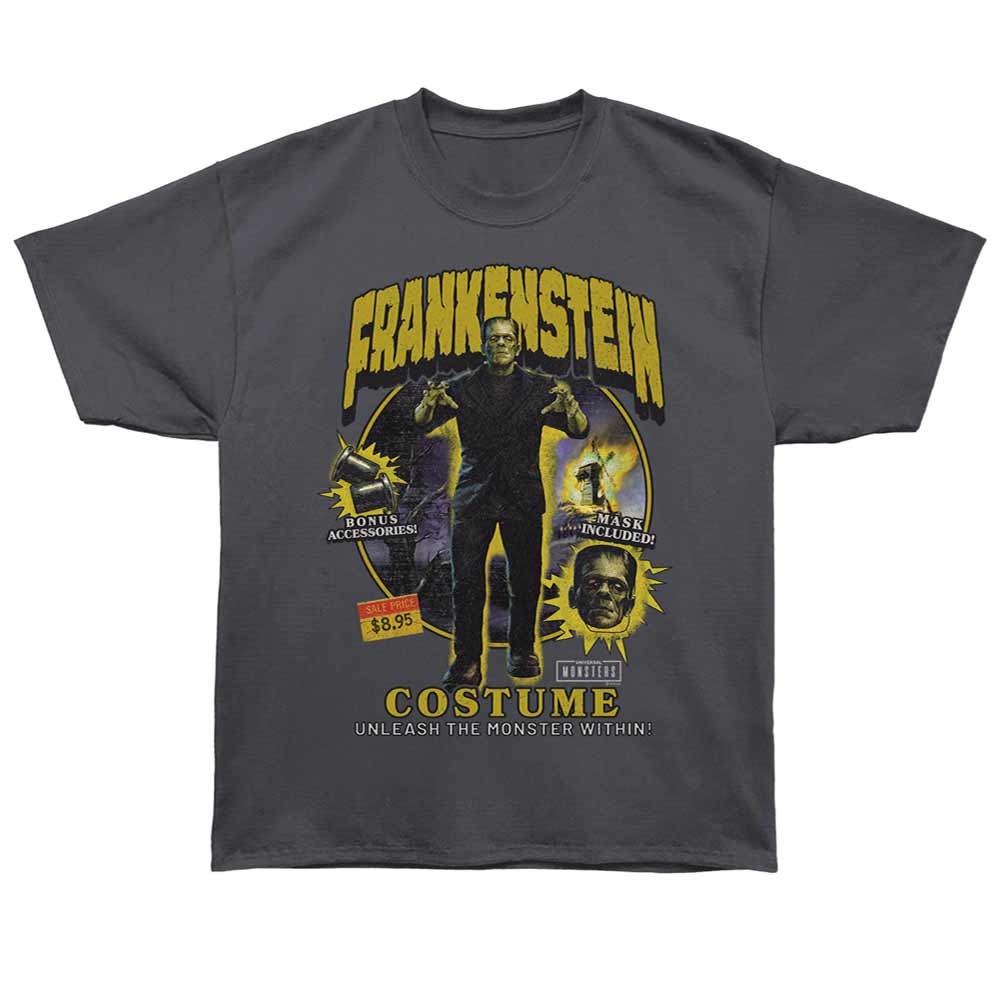 Universal Monsters - UNIVERSAL MONSTERS FRANKENSTEIN COSTUME Adult Shirt