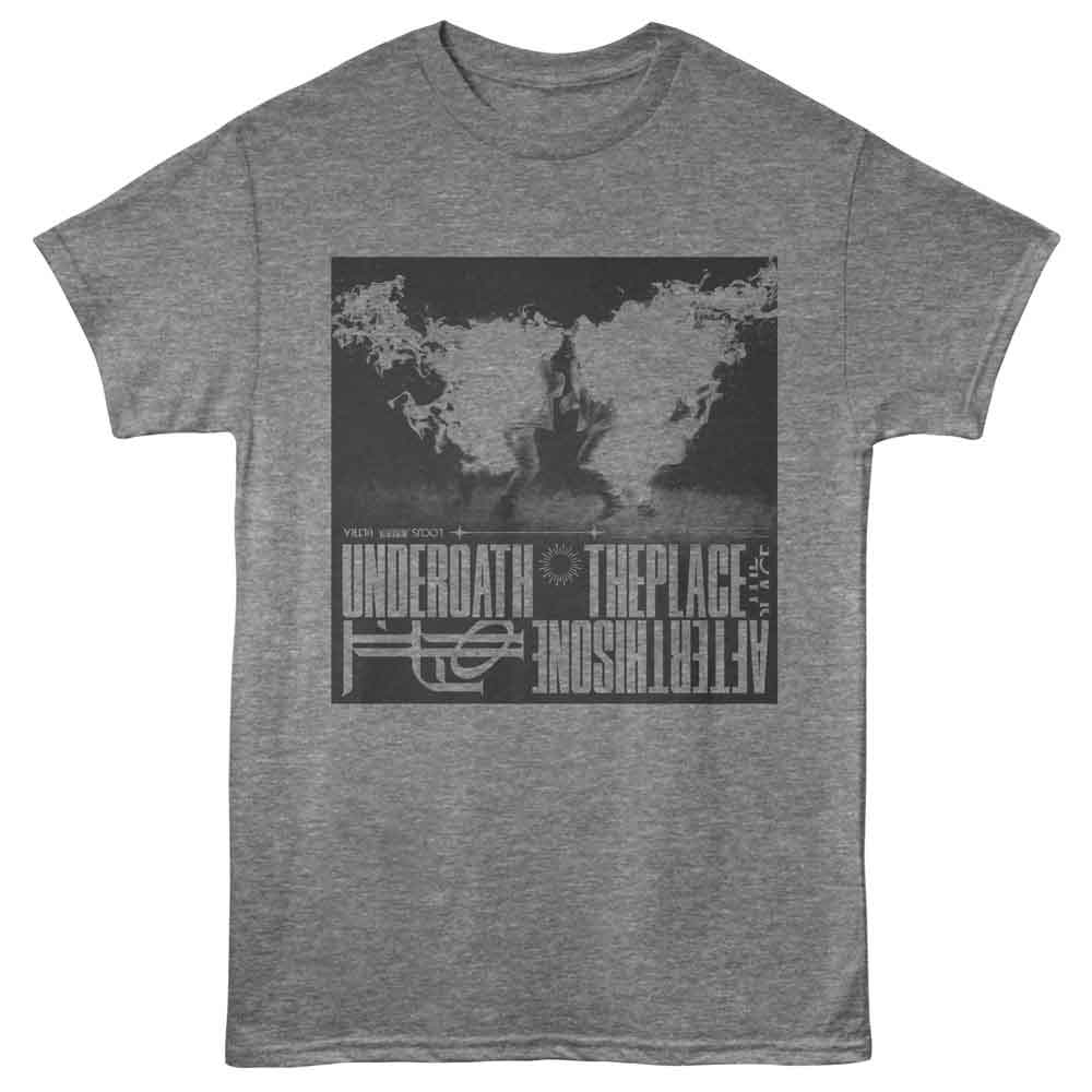 Underoath - UNDEROATH TWO GUYS FLAMES Adult Shirt