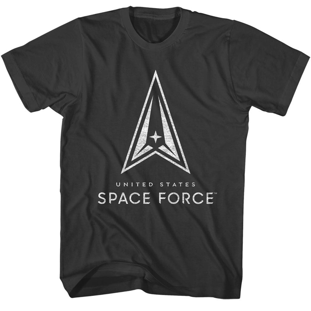 Air and Space Force - USAF USSF BIG DELTA LOGO Adult Shirt