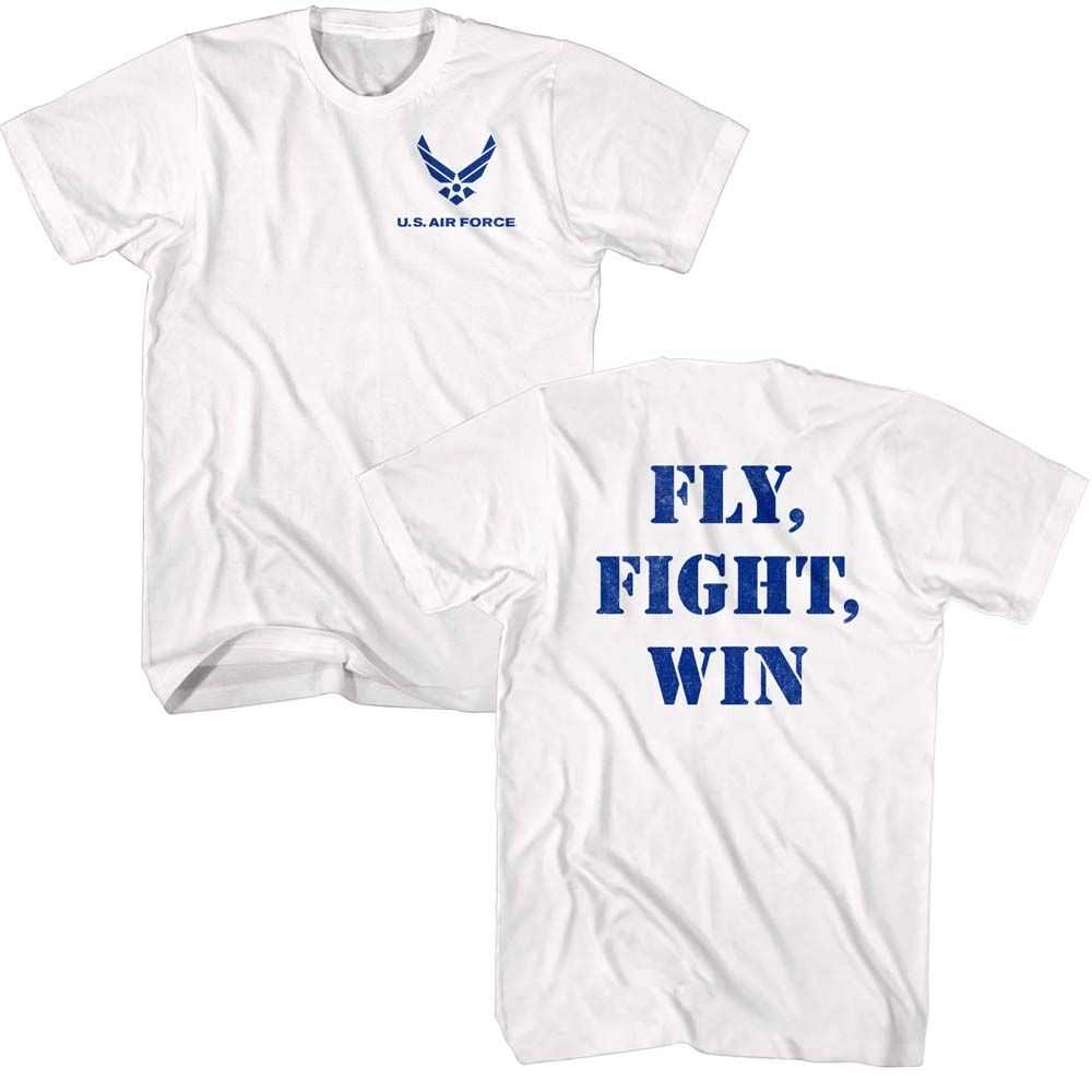 Air and Space Force - USAF FLY FIGHT WIN Adult Shirt