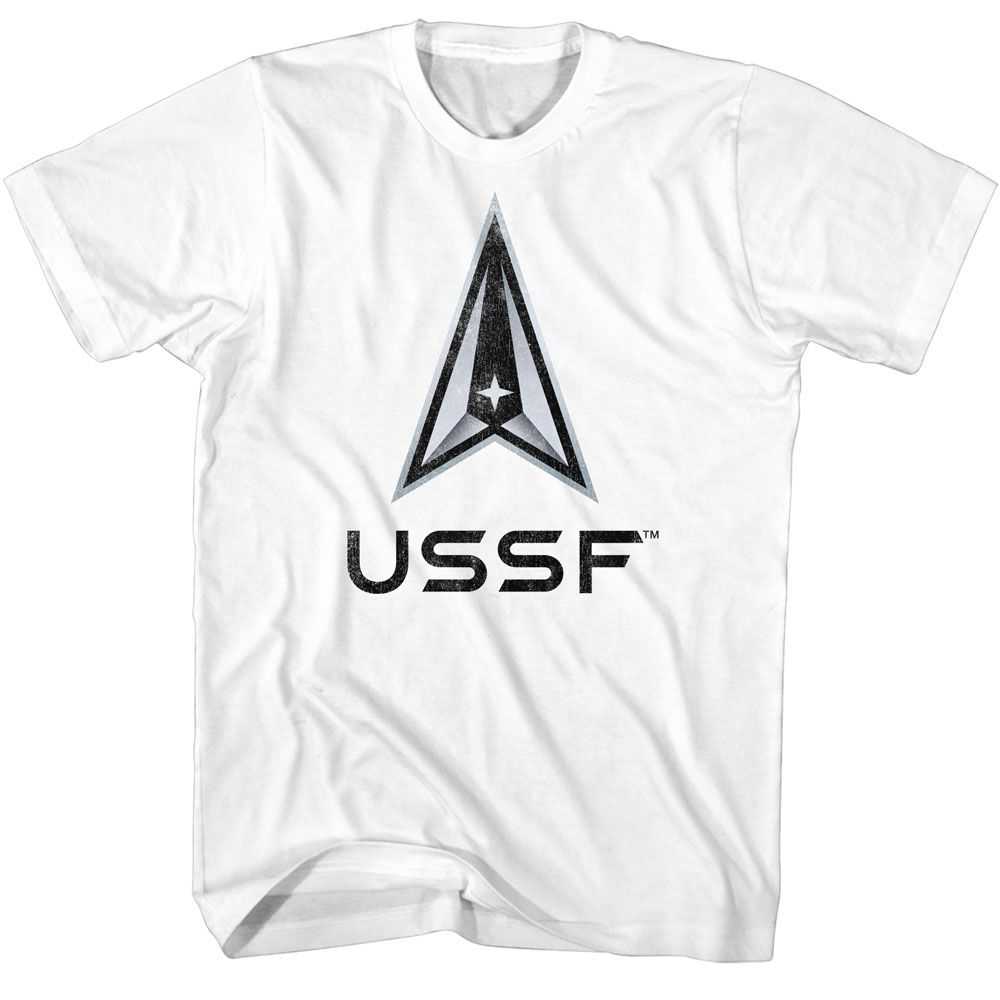 Air and Space Force - USAF USSF GRADIENT Adult Shirt