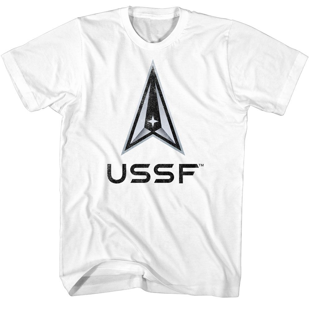 Air and Space Force - USAF USSF GRADIENT Adult Shirt