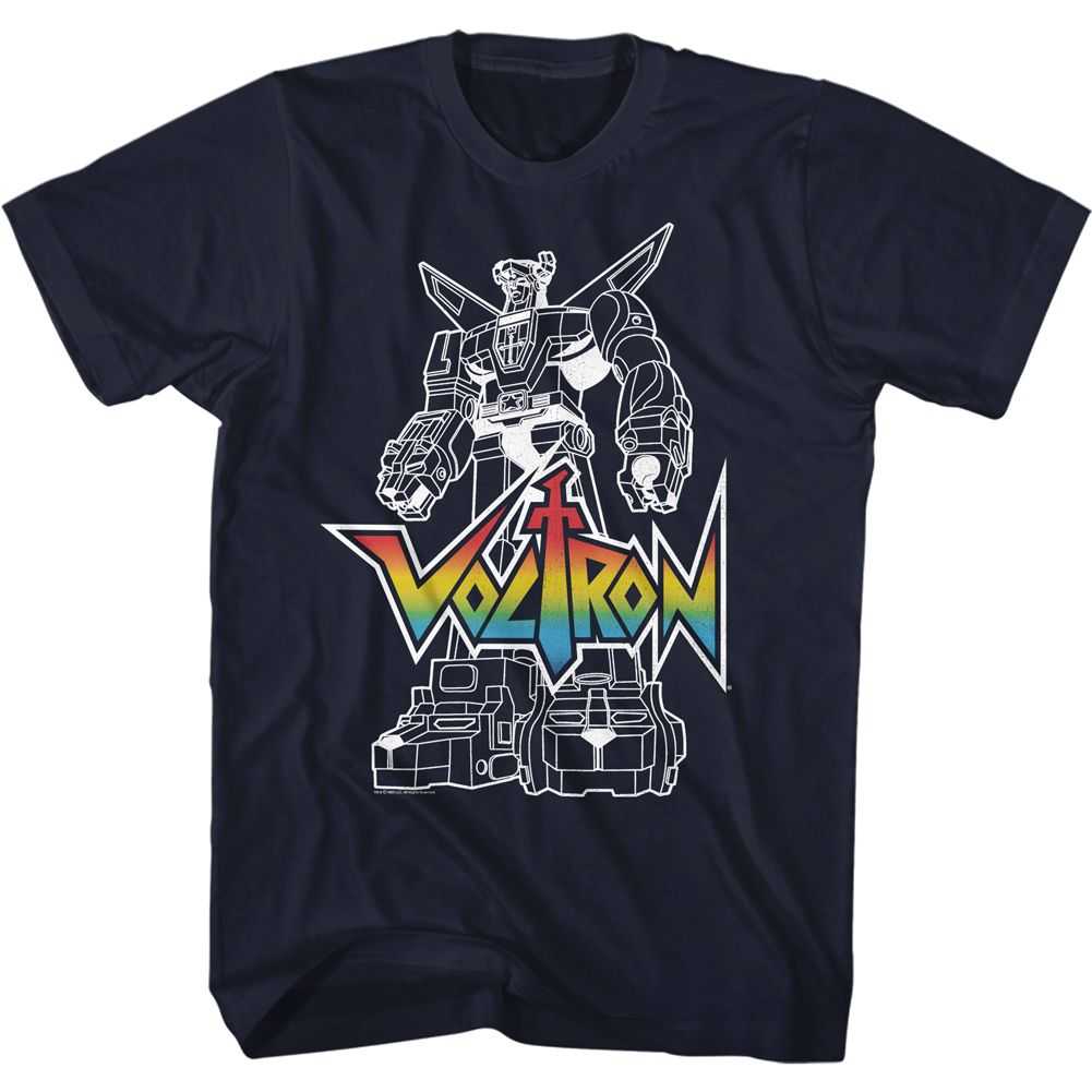 Voltron - VOLTRONWITHLOGO Adult Shirt