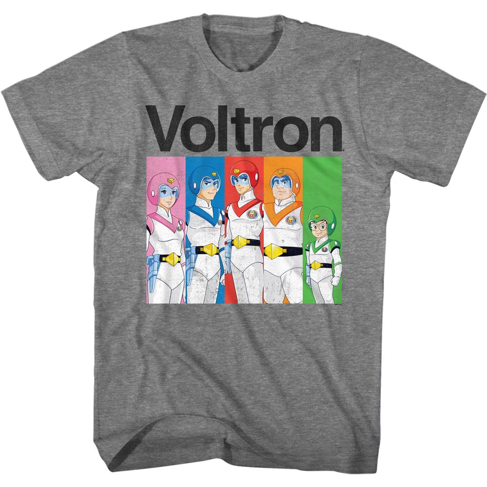 Voltron - VOLTRON AND COLOR BLOCKS Adult Shirt