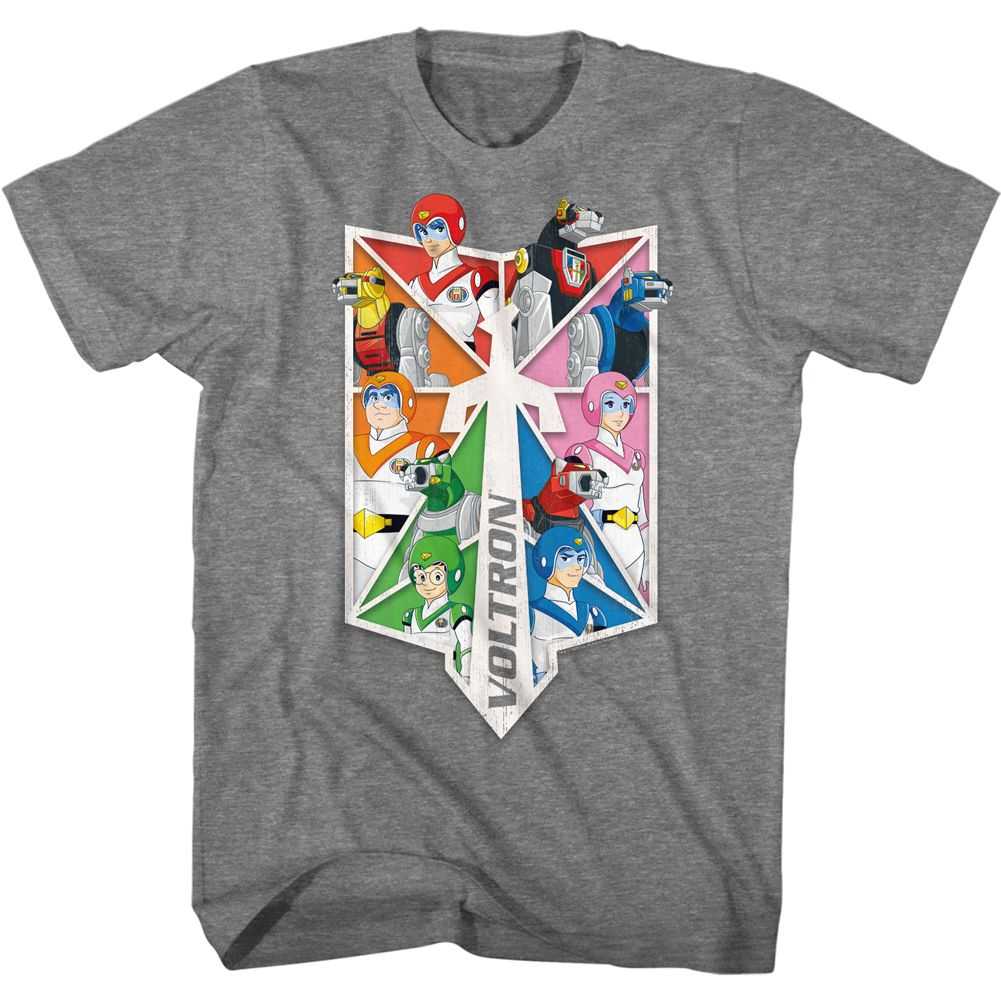 Voltron - SWORD PILOTS AND LIONS Adult Shirt