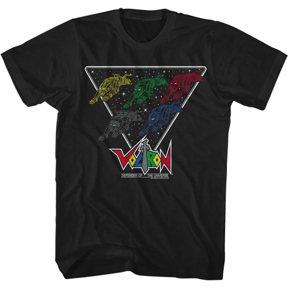 Voltron - LION FORMATION Adult Shirt