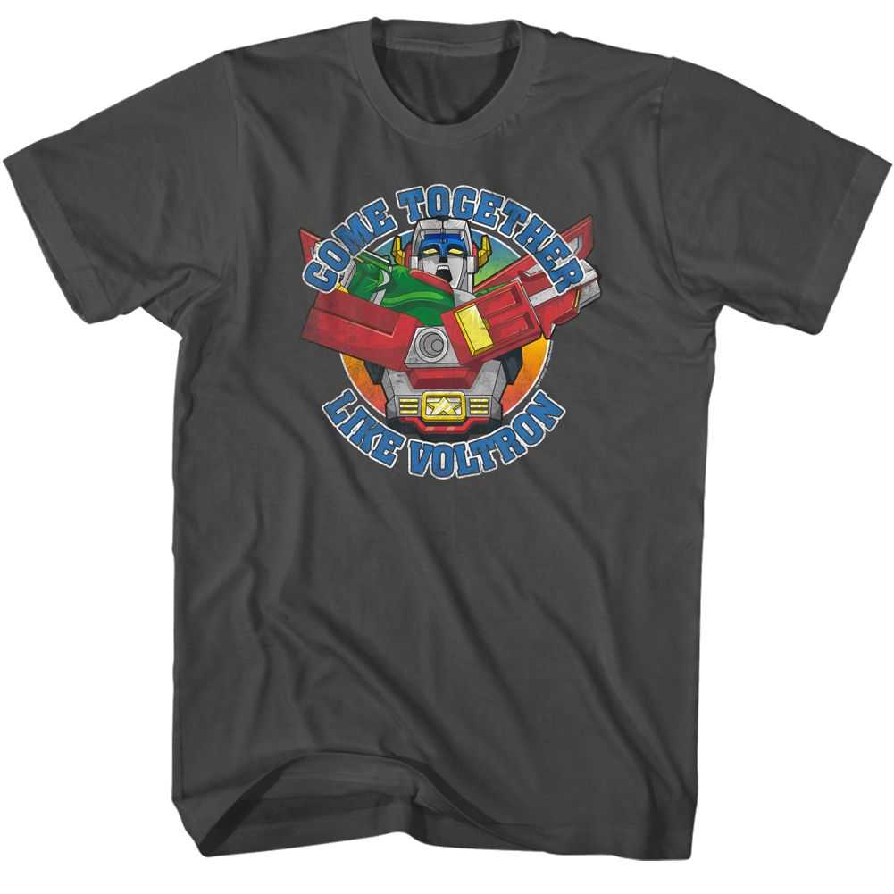 Voltron - VOLTRON COME TOGETHER Adult Shirt