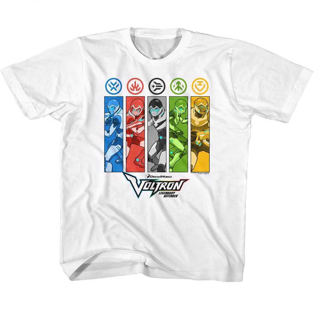 Voltron - VOLTRON RECTANGLES AND ICONS Youth Shirt