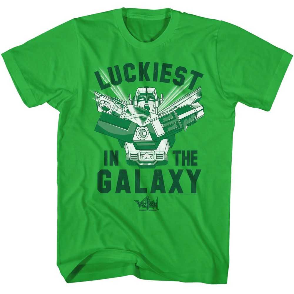 Voltron - VOLTRON LUCKIEST IN THE GALAXY Adult Shirt
