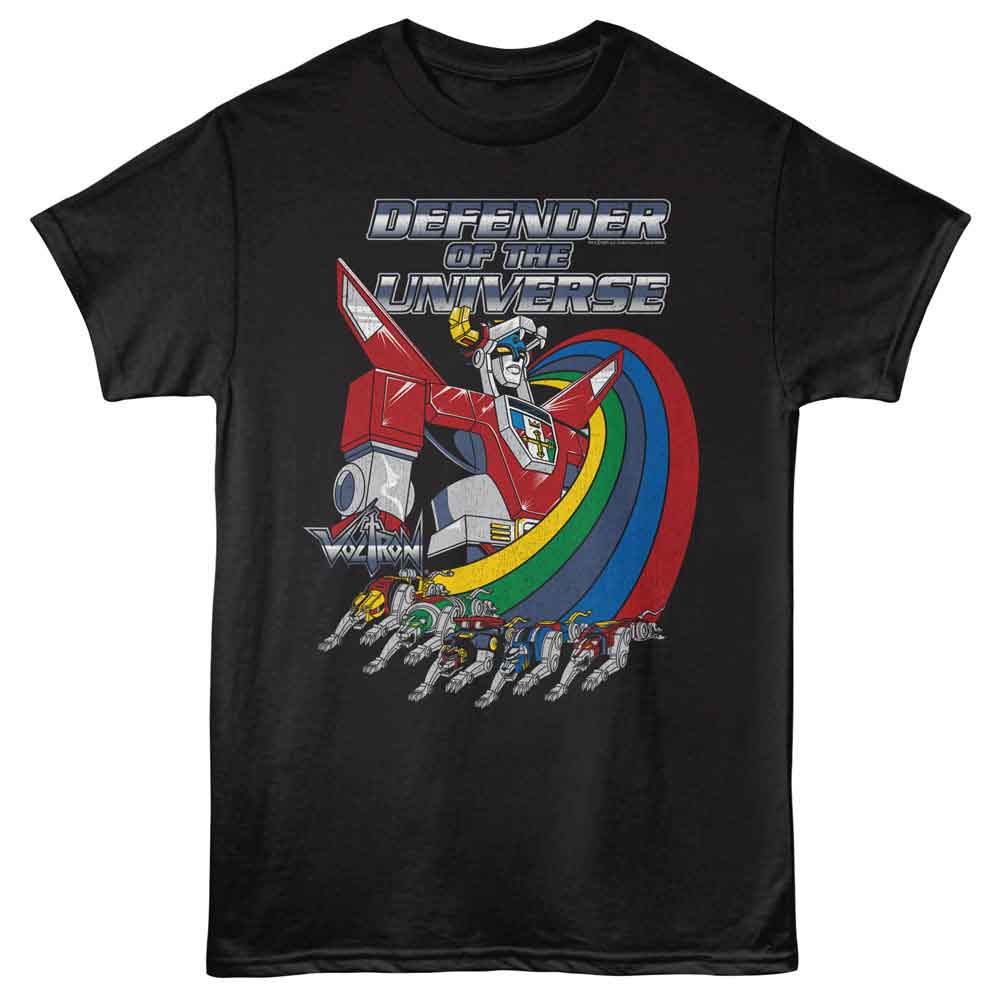 Voltron - VOLTRON LION RAINBOW Adult Shirt