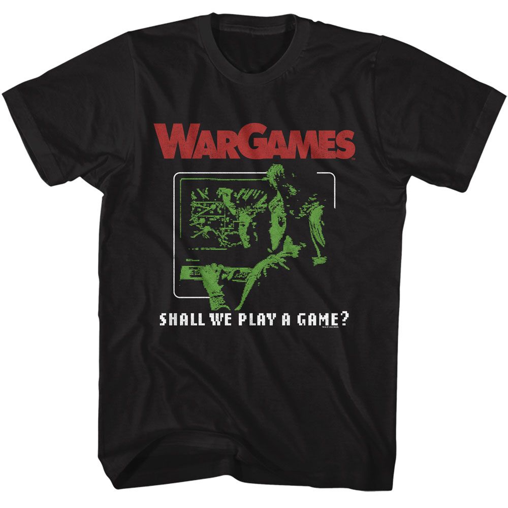 Wargames - WARGAMES PLAY A GAME Adult Shirt