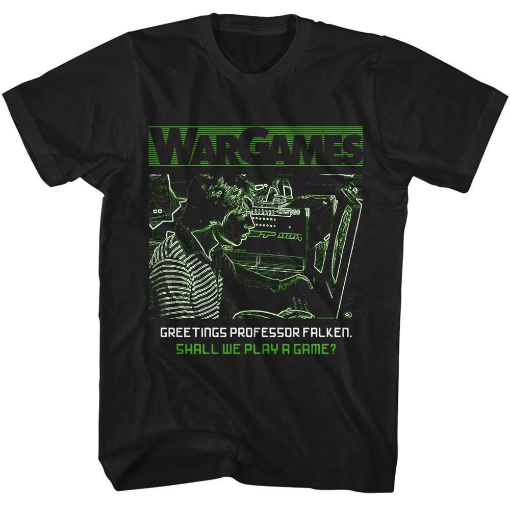 Wargames - WARGAMES GREETINGS PROFESSOR Adult Shirt