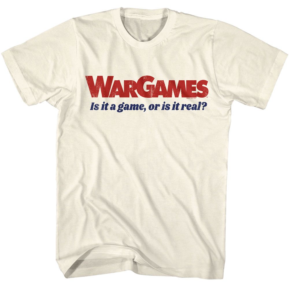 Wargames - WARGAMES IS IT A GAME Adult Shirt