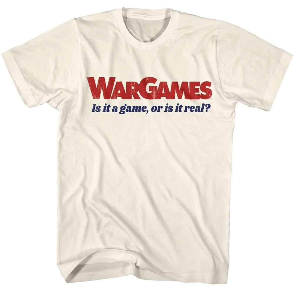 Wargames - WARGAMES IS IT A GAME Adult Shirt