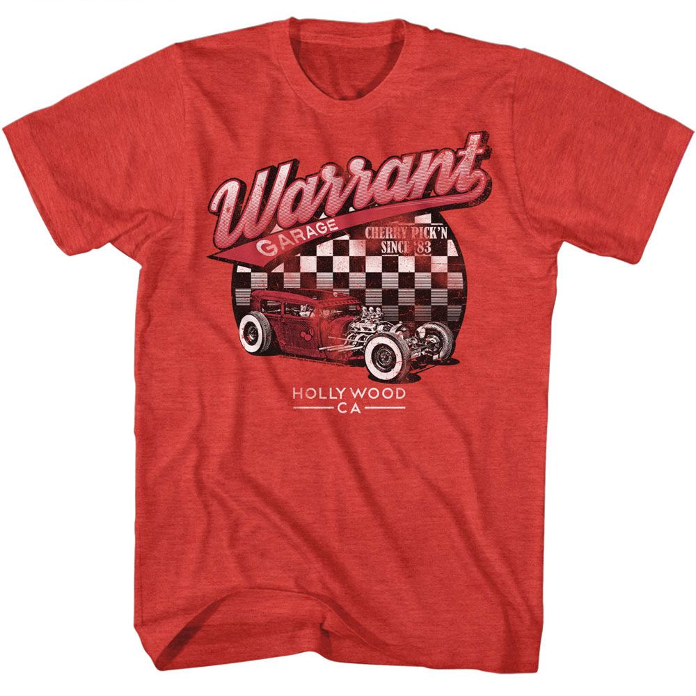Warrant - WARRANT GARAGE Adult Shirt