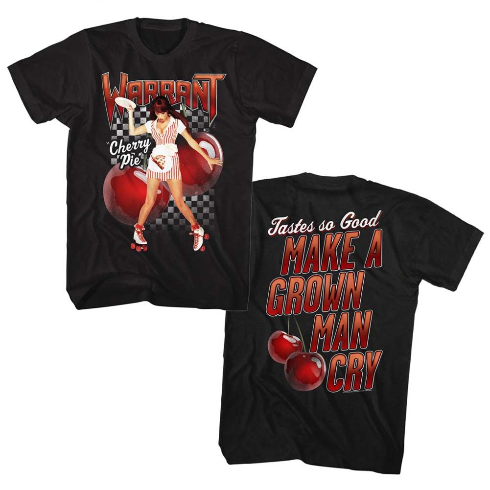Warrant - CHERRY PIE Adult Shirt