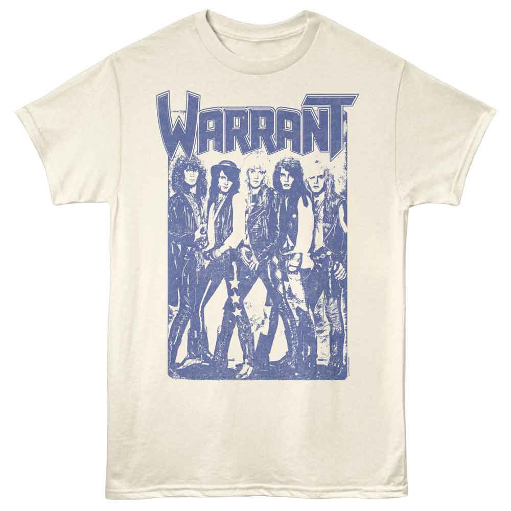 Warrant - WARRANT MONOCHROME POSE Adult Shirt