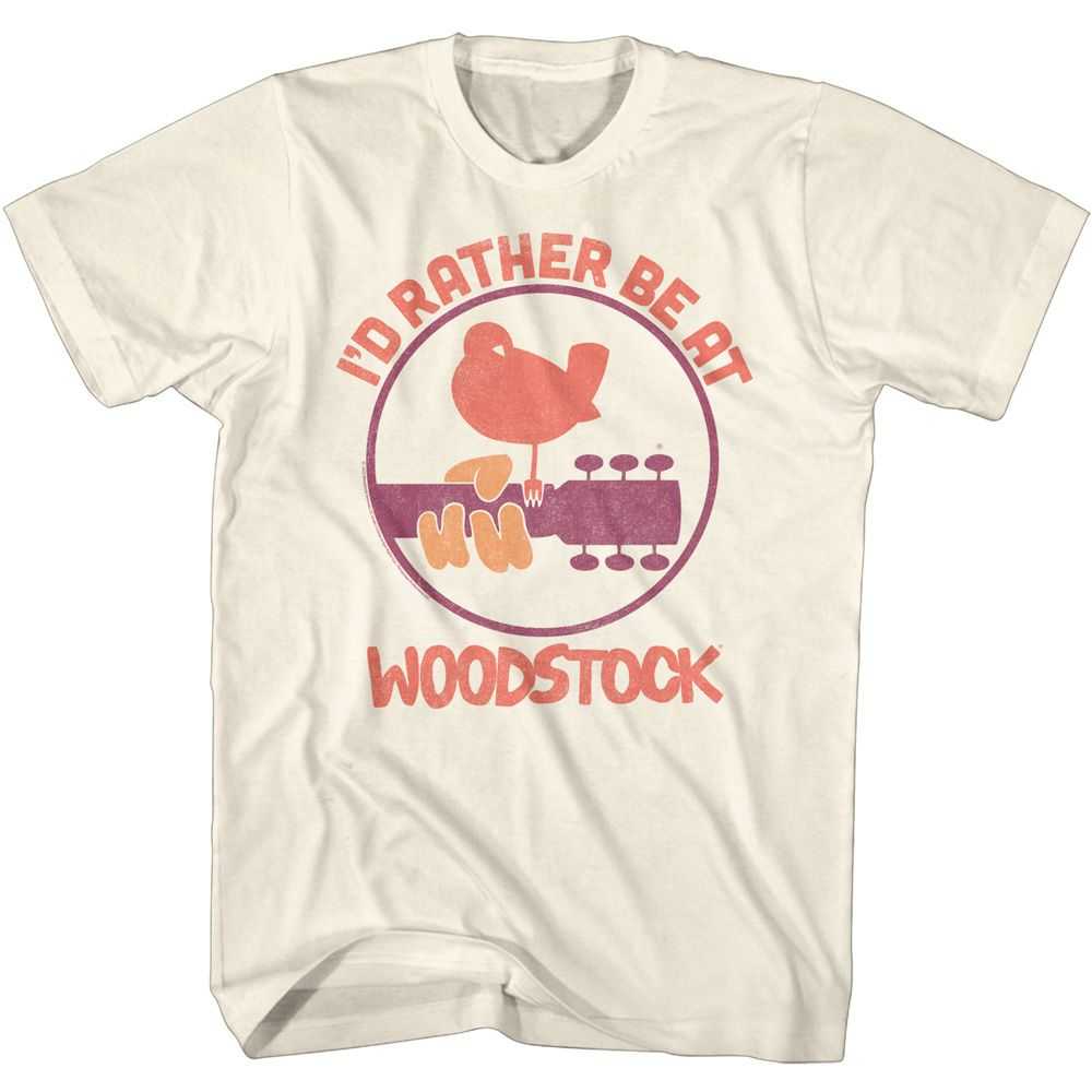 Woodstock - WOODSTOCK ID RATHER BE Adult Shirt