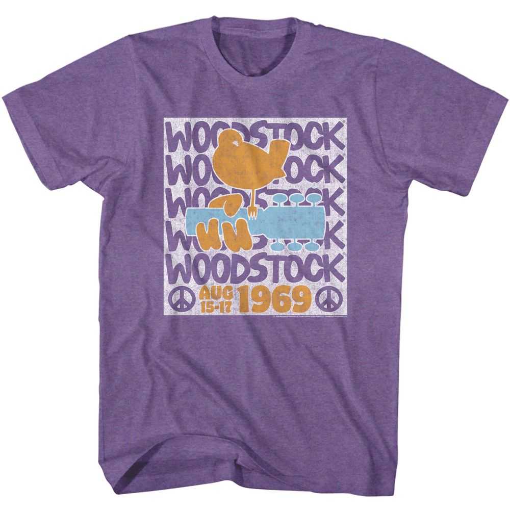 Woodstock - WOODSTOCK STACKED Adult Shirt