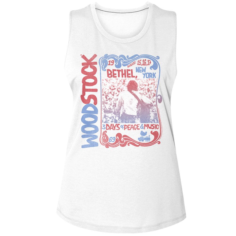 Woodstock - WOODSTOCK NOUVEAU BORDER Adult Shirt