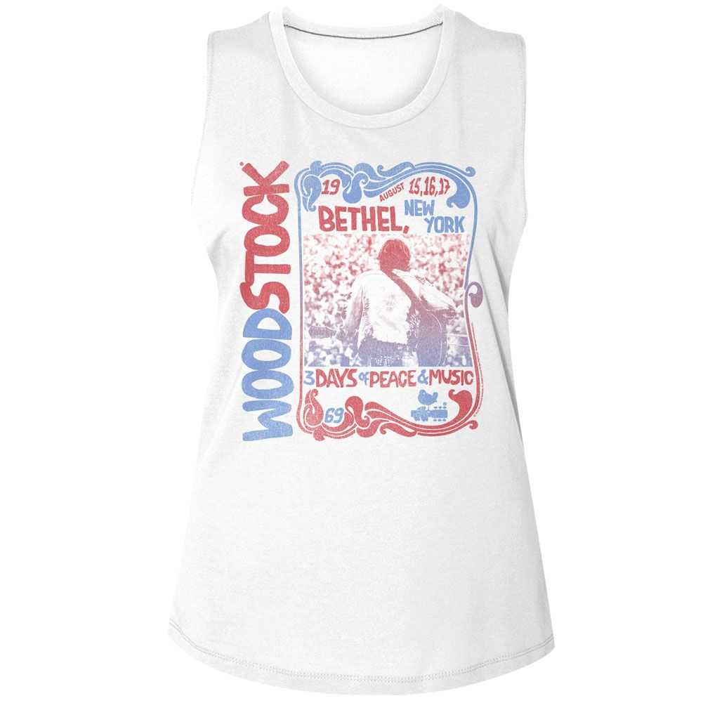 Woodstock - WOODSTOCK NOUVEAU BORDER Adult Shirt
