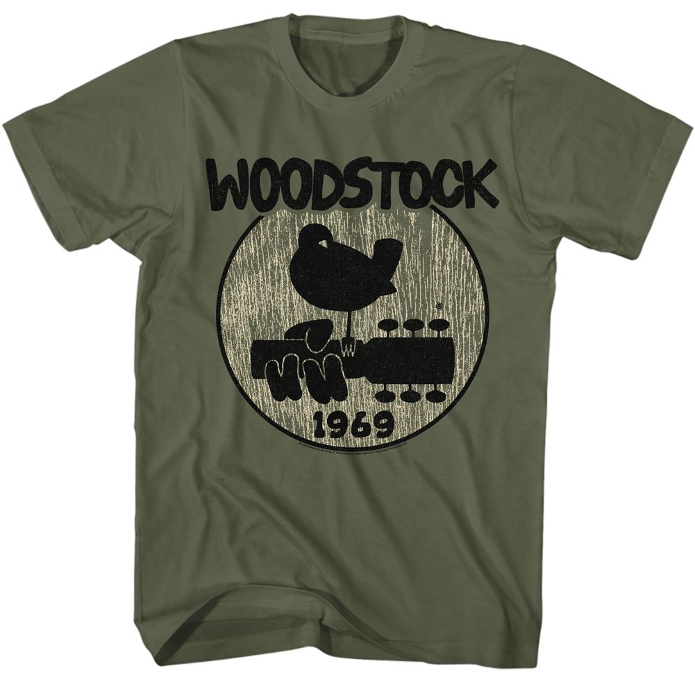 Woodstock - WOODSTOCK BIG LOGO Adult Shirt