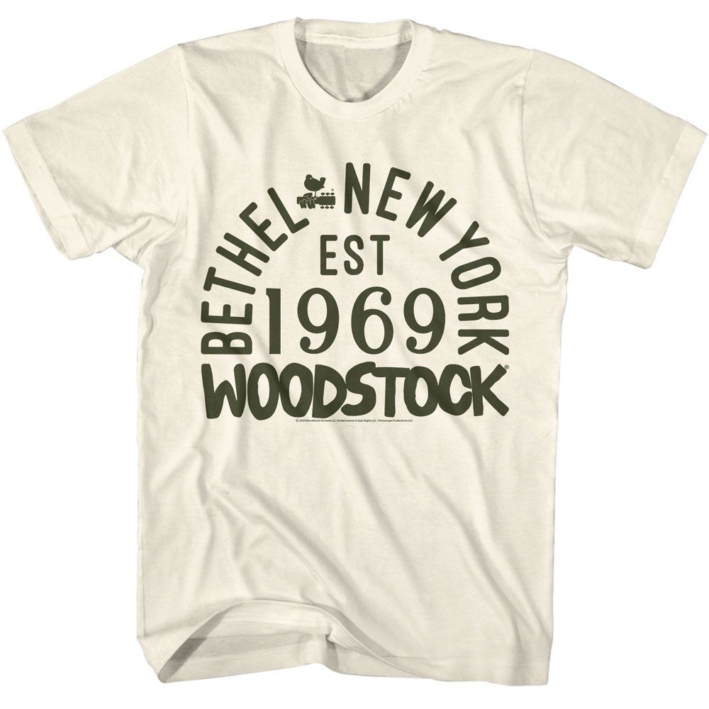 Woodstock - WOODSTOCK WORD STOCK Adult Shirt