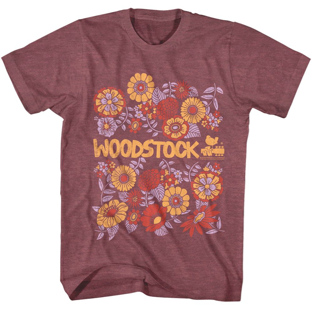 Woodstock - WOODSTOCK FLORAL Adult Shirt