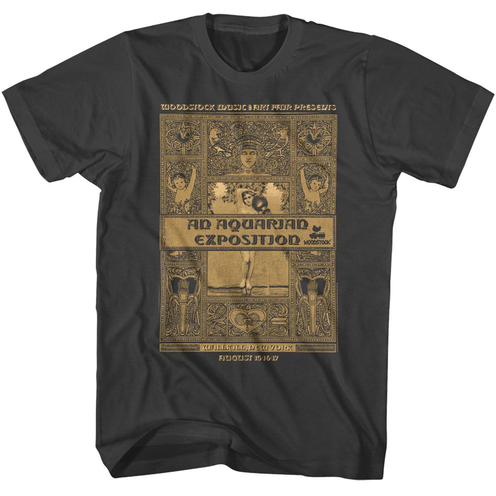 Woodstock - WOODSTOCK AQUARIAN EXPO Adult Shirt
