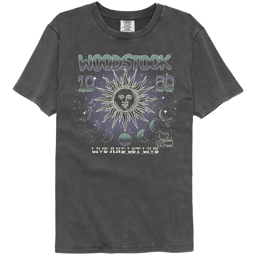 Woodstock - WOODSTOCK SUN AND MOON PHASES Adult Shirt