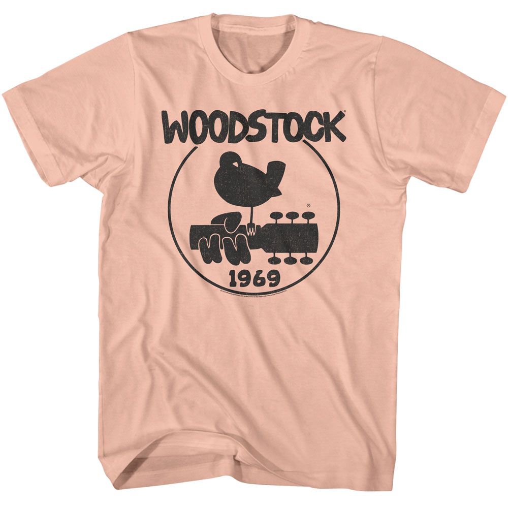 Woodstock - WOODSTOCK LOGO 1969 Adult Shirt