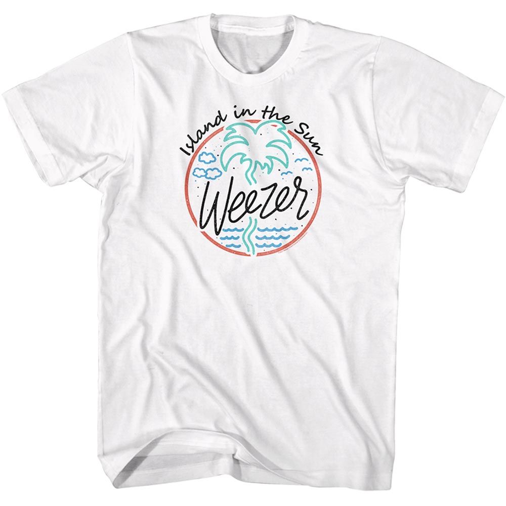 Weezer - WEEZER ISLAND IN THE SUN Adult Shirt