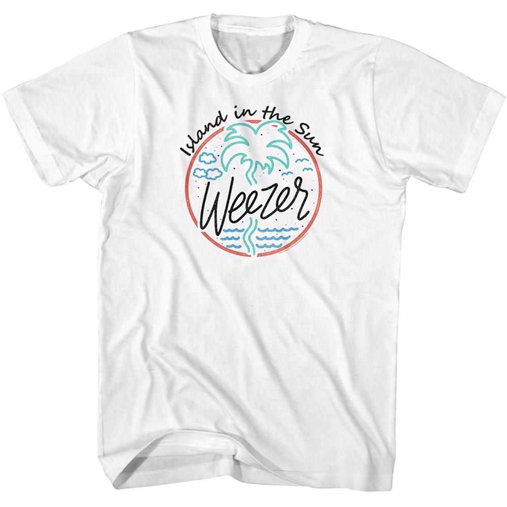 Weezer - WEEZER ISLAND IN THE SUN Adult Shirt