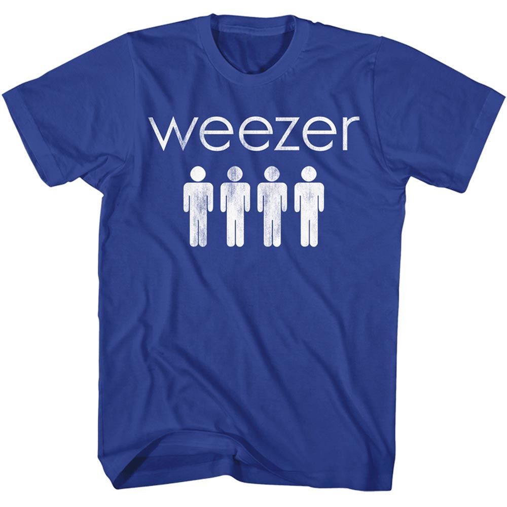Weezer - WEEZER-WEEZER 4 DUDES Adult Shirt