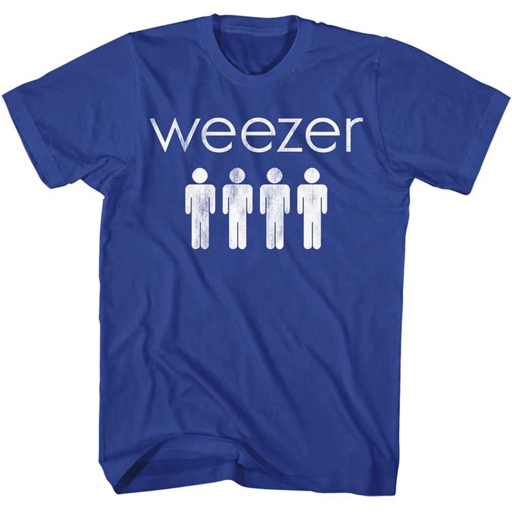 Weezer - WEEZER-WEEZER 4 DUDES Adult Shirt