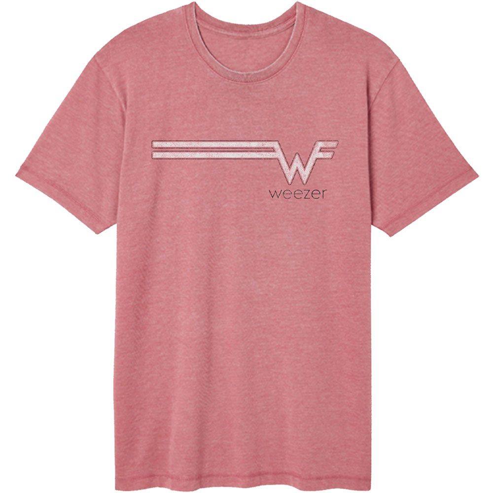 Weezer - WEEZER STRIPED LOGO Adult Shirt