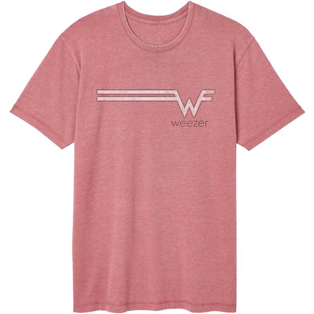Weezer - WEEZER STRIPED LOGO Adult Shirt