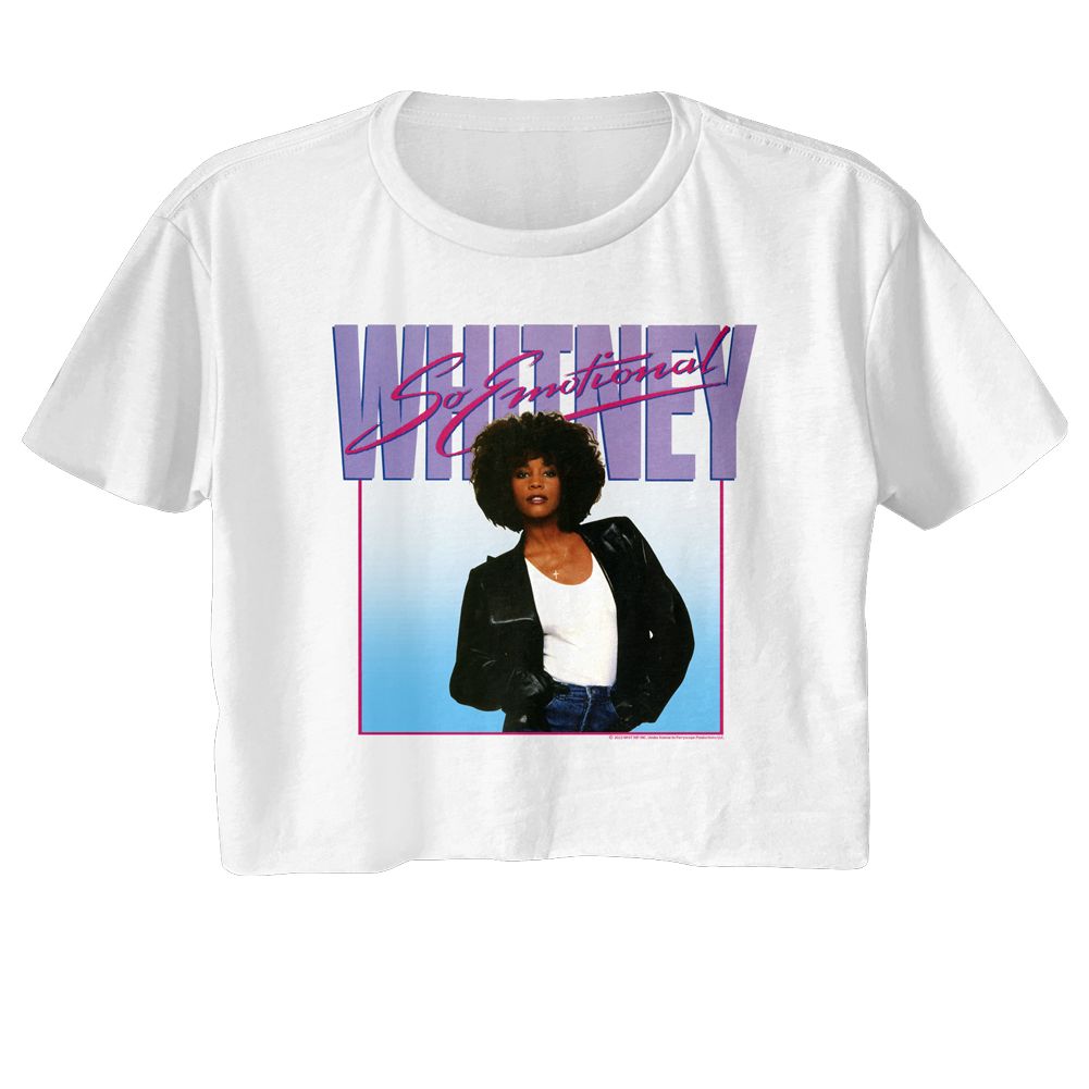 Whitney Houston - WHITNEY HOUSTON SO EMOTIONAL Adult Shirt