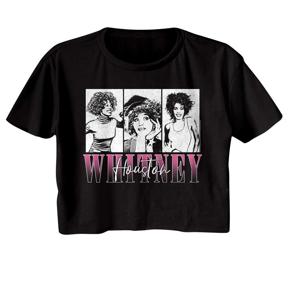 Whitney Houston - WHITNEY HOUSTON THREE RECTANGLES Adult Shirt