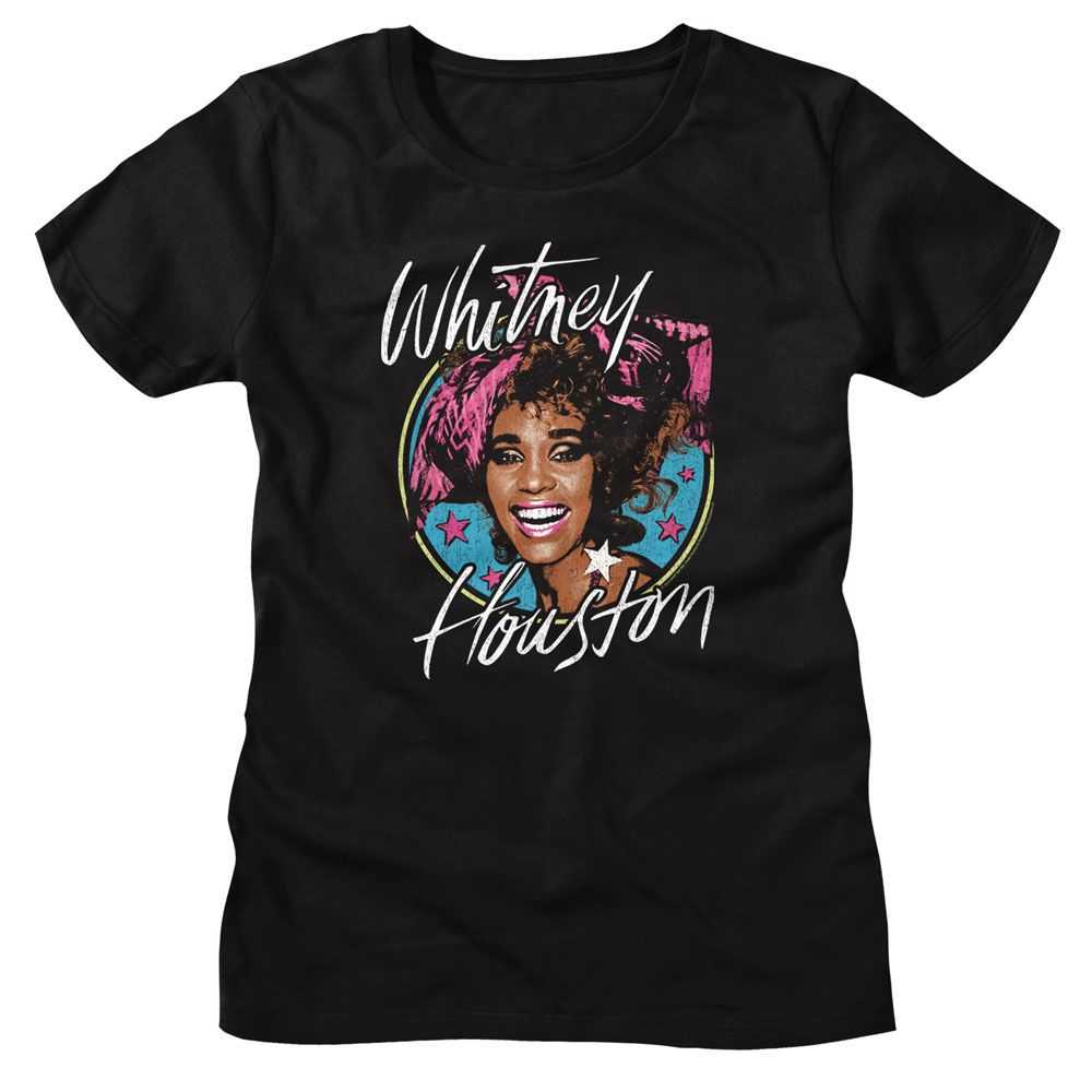 Whitney Houston - WHITNEY HOUSTON STARS Adult Shirt