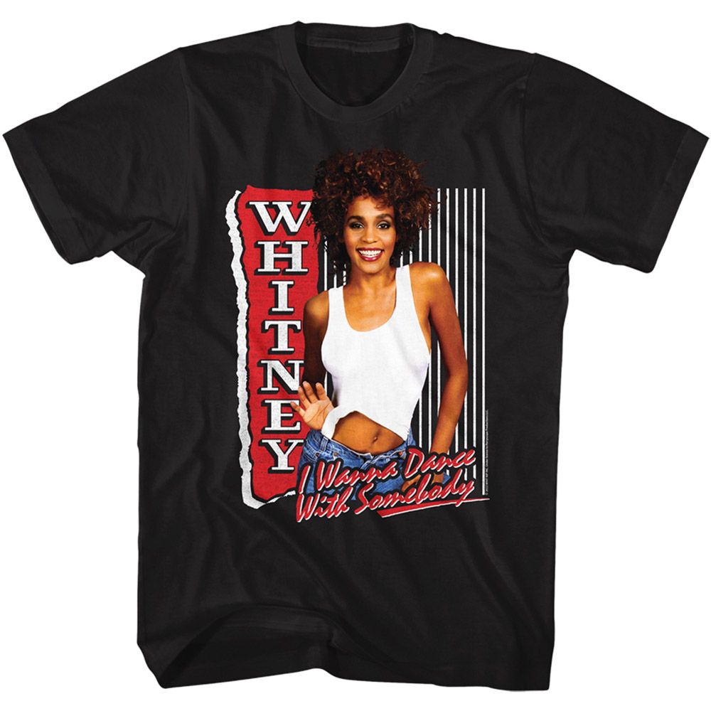 Whitney Houston - WHITNEY I WANNA DANCE Adult Shirt